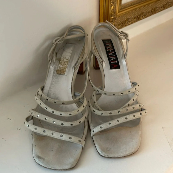 Prevata Rhinestone Embellished Heels - Picture 1 of 5